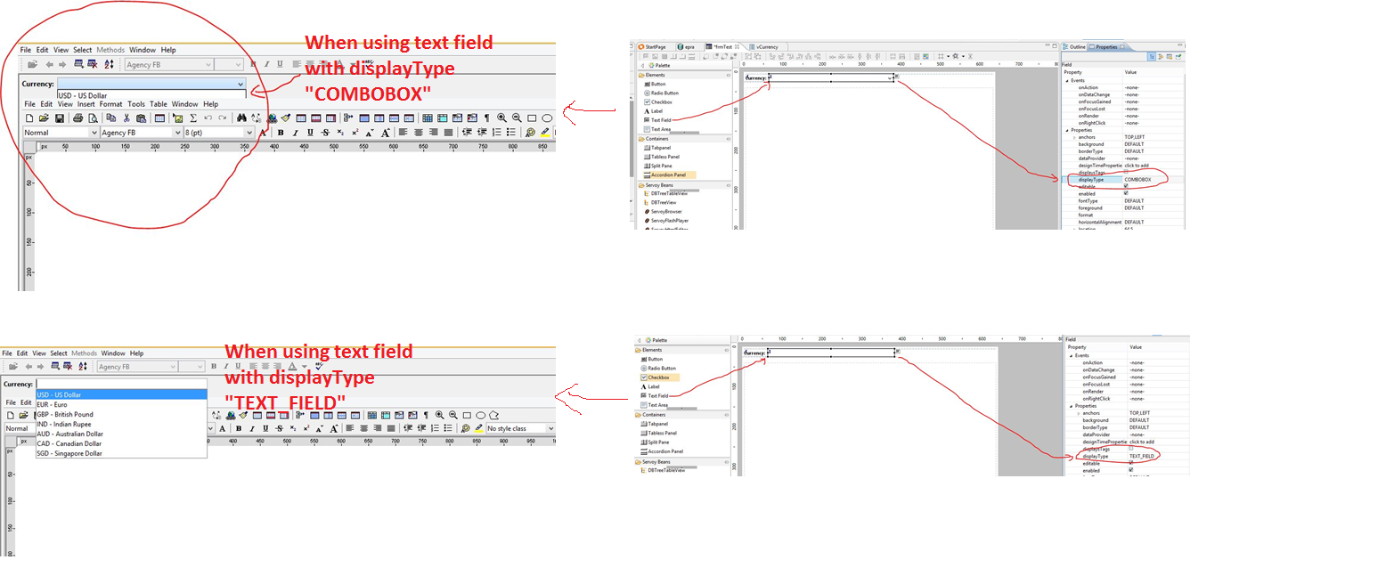 HTML editor hiding combo box drop down list..png